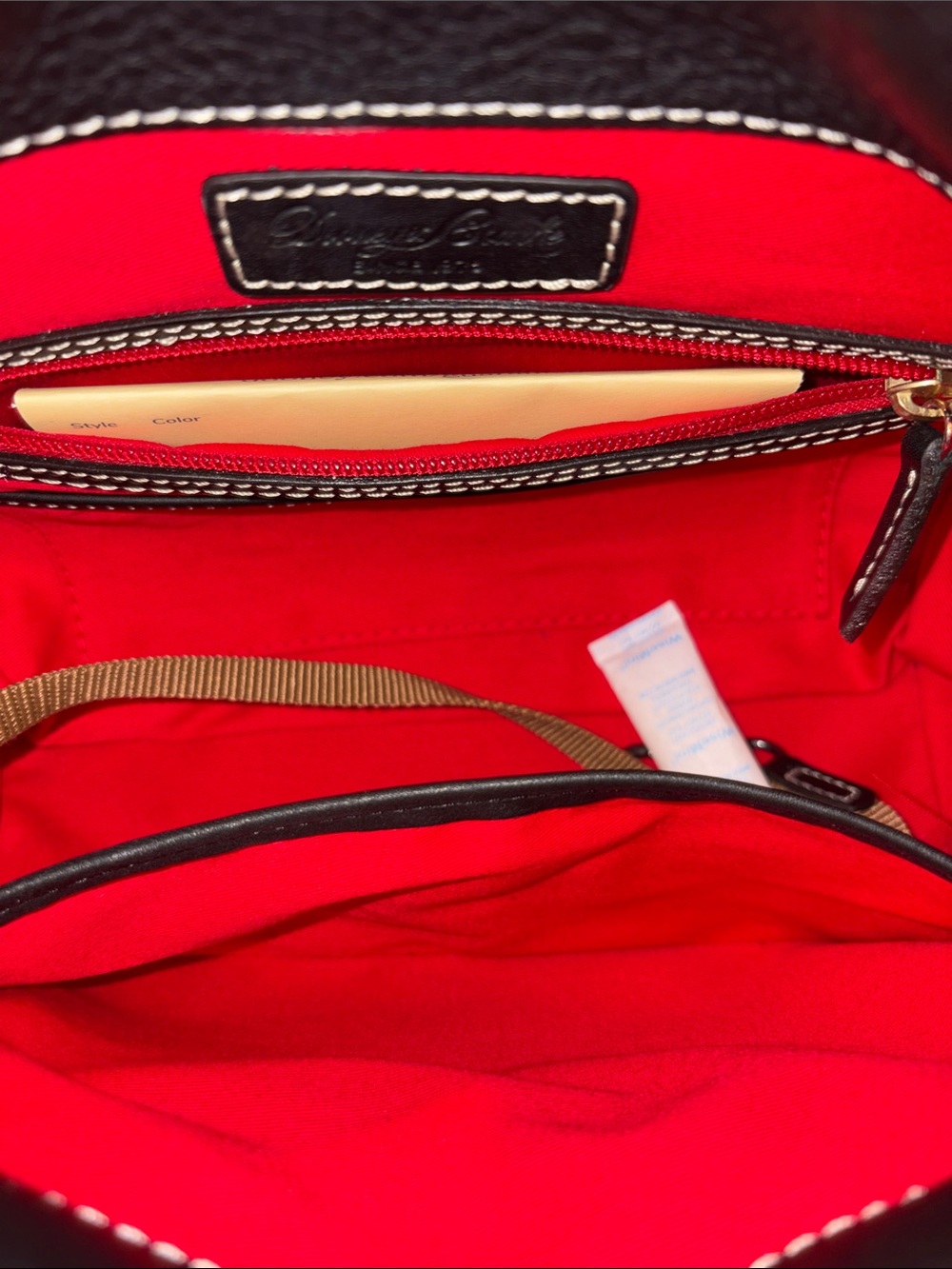 Dooney & Bourke Penrose satchel 30 with pocket - Picture 8 of 12